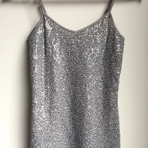 Express Tops - Express Sequined Camisole Top XS. Express Tops - Express Sequined Camisole Top XS.